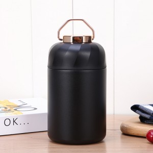 600ml Habeli Wall Stainless Steel Vacuum Insulated Food Thermos Jar