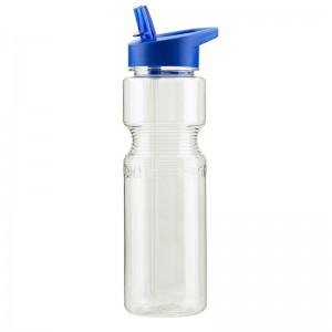 Botol air tritan 700ml bebas BPA 100% tersuai dengan straw