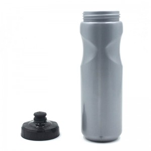 Logoya xwerû ya werzîş û xebitandinê Pull Top Leak Proof Drink Spout Water Bottles