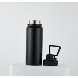 OEM/ODM Custzom-logodesign Dobbeltlags isolert vannflaske i rustfritt stål