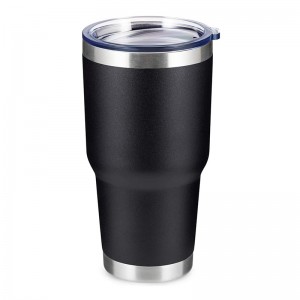 30oz vacuum insulated double wall stainless steel tumbler like yeti mug