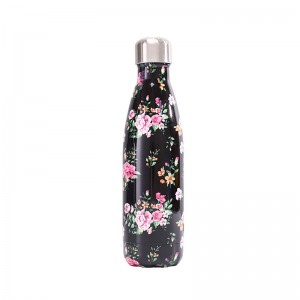 500ml cola bottle shaped double wall vacuum insulated flask swell bottle