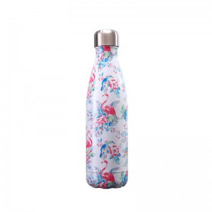 500ml cola bottle shaped double wall vacuum insulated flask swell bottle