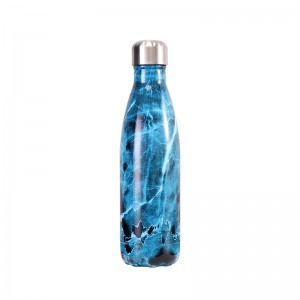 500ml cola bottle shaped double wall vacuum insulated flask swell bottle