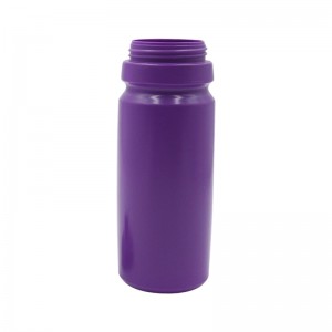 Sports and Fitness Squeeze Pull Top Leak Proof Drink Spout Water Bottle BPA Free logo yang disesuaikan