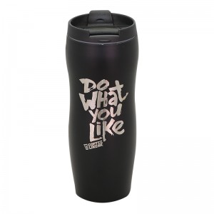 400ml injin insulated bango biyu bakin karfe tumbler Laser logo bugu