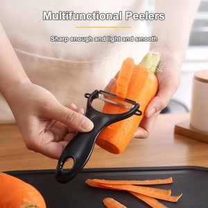 Stainless steel Chef Knife Set with Board holder 7 Pieces Plastic Chopping Block for the kitchen