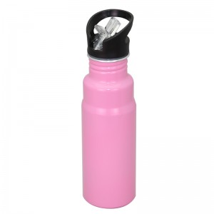 Customized 700ml Sport Aluminiyam ibhotile yamanzi ngomququ