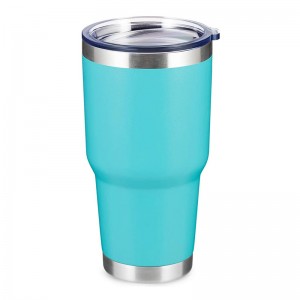 30oz vacuum insulated ድርብ ግድግዳ የማይዝግ ብረት tumbler እንደ yeti mug