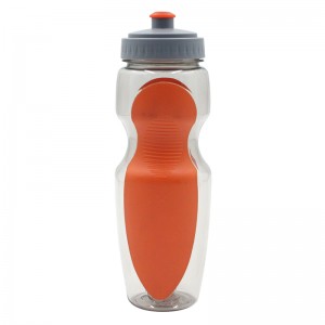 ٻيهر استعمال لائق نه BPA پلاسٽڪ اسپورٽس ۽ فٽنيس اسڪوز پل ٽاپ ليڪ پروف پيئندڙ اسپائوٽ واٽر بوتلون BPA مفت ڪسٽمائيز لوگو ۽ رنگ