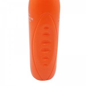 Reusable No BPA Plastic Sports and Fitness Squeeze Pull Top Leak Proof Drink Spout Water Bottles BPA Free customized logo and color