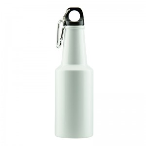 glass beer bottle shaped Aluminum sport water bottle