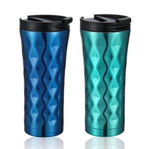 20oz Tumbler siubhail balla dùbailte inslithe falamh de chàileachd àrd le mullach