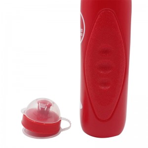 Sportoj kaj Fitness Squeeze Water Bottles BPA Senpaga personigita emblemo