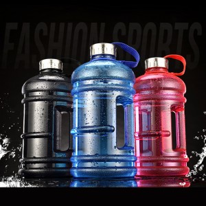 Garrafa esportiva de plástico sem BPA de 2,2 L jarro de água para ginástica