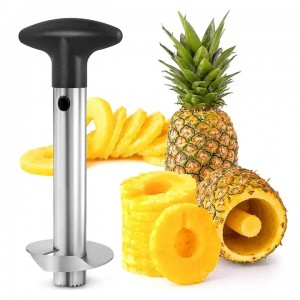 Easy Core Removal Stainless Steel 304 Pineapple corer slicer