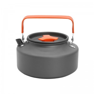 1.1L Kettle Tea Coffee Pot Portable Camping Tea Kettle Aluminum Alloy kettle mmiri esi nri