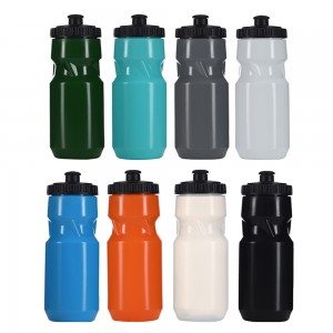 Botella de agua deportiva de 700 ml con logotipo personalizado al por mayor, botella de agua para bicicleta sin Bpa de grado alimenticio para ciclismo