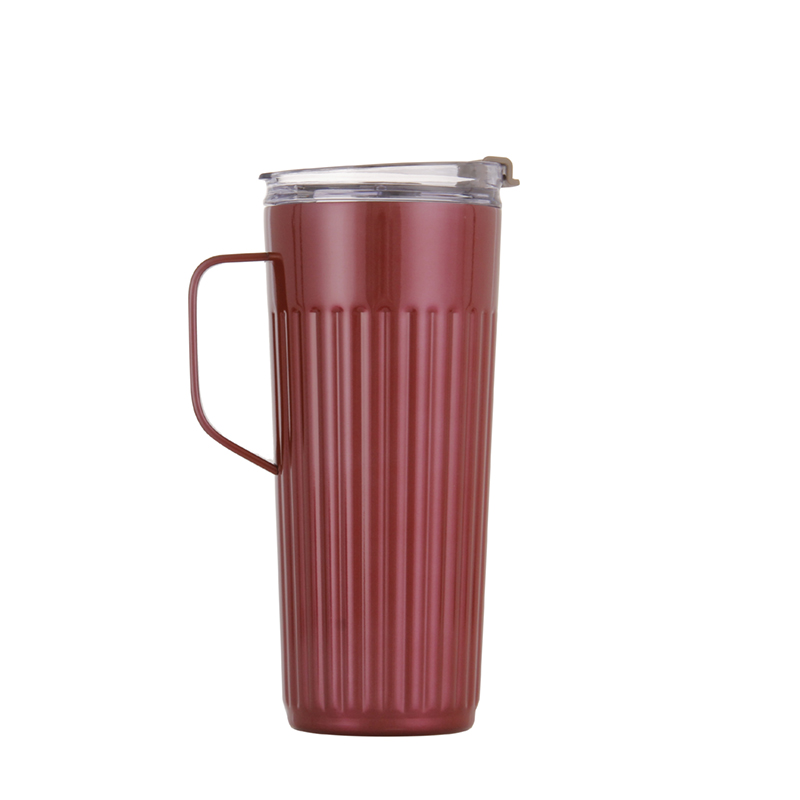 Rapid Delivery For Double Wall Stainless Steel Tumbler - 500ml double wall stainless steel vacuum drinking tumbler with straw – SUNSUM