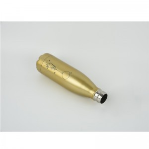 Custom design logo double wall 304 Stainless Steel Water Bottles