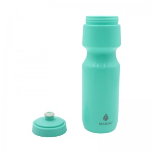 Genanvendelig No BPA Plastic Sport og Fitness Squeeze Pull Top Lækagesikker drikketud Vandflasker producent
