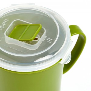 Microwave Mug for Soup Milk 100%BPA Free