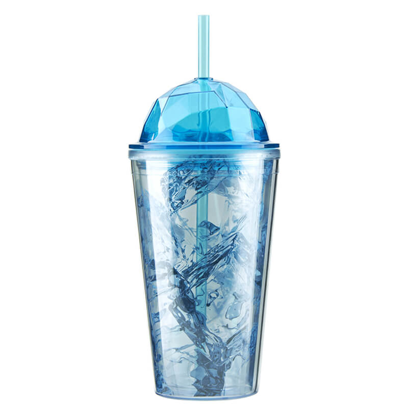 Pricelist For 20 Oz Custom Tumbler - 16oz Double wall  plastic tumber with straw – SUNSUM