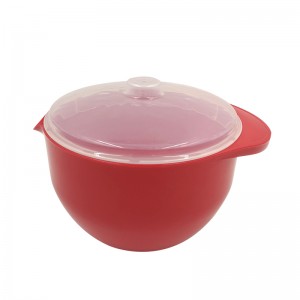 Microwave Soup Oatmeal Bowl Stew Pot with Spout and Splash Cover 1.2L 100%BPA