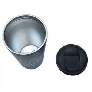 Tumbler stàilinn stainless balla dùbailte 400ml inslithe falamh