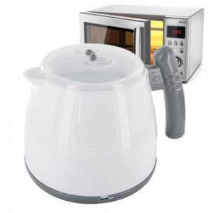 Microwave Oven Use Tea Kettle Water Boiler Hot Pot 0%BPA