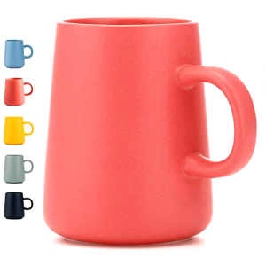 ספלי תה קפה קרמיים עם עיצובים מודפסים ביד והדפס כוס חמוד בעבודת יד קרמיקה לוגו מותאם אישית ספל קפה קרמי