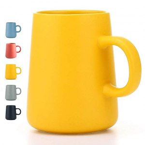 ספלי תה קפה קרמיים עם עיצובים מודפסים ביד והדפס כוס חמוד בעבודת יד קרמיקה לוגו מותאם אישית ספל קפה קרמי