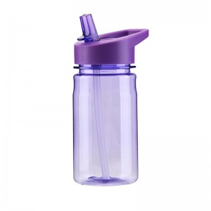 borong 100% BPA percuma 380ml botol air sukan tritan kalis bocor dengan straw