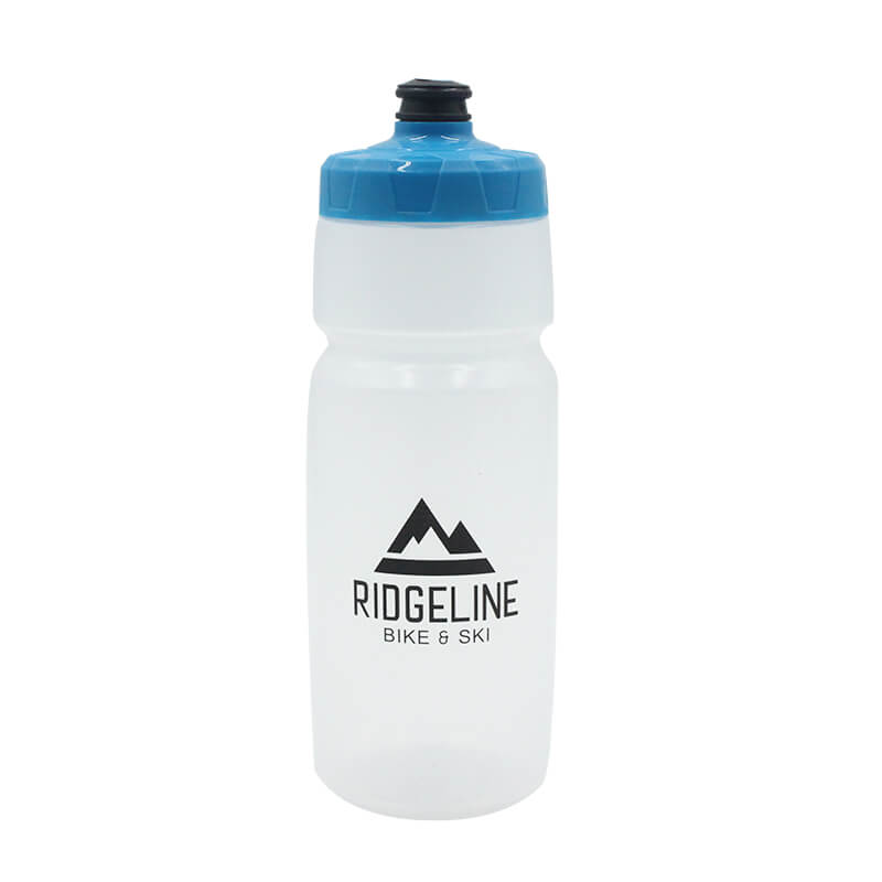 Lowest Price For Square Water Bottle Plastic - Sports and Fitness Squeeze Pull Top Leak Proof Drink Spout Water Bottles BPA Free customized logo – SUNSUM