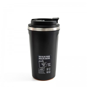 Taza de viaje con vaso de succión de doble pared antiderrames de 520 ml