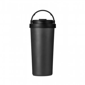 480ml Ti kii-idasonu Odi Meji Irin Alagbara Irin Igbale idayatọ afamora Tumbler kofi ago