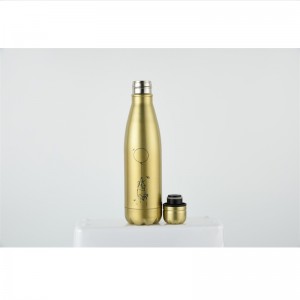Custom design logo double wall 304 Stainless Steel Water Bottles