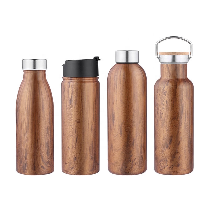 Double wall vacuum insulated wide mouth steel water bottle Featured Image