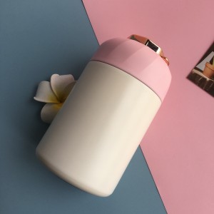 600ml Palua Fa'alua uamea Fa'a'umea Vacuum Insulated Mea'ai Thermos fagu